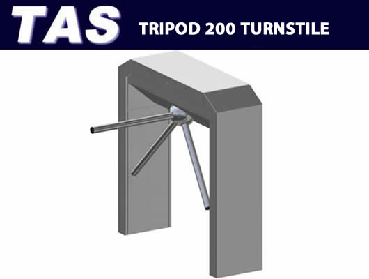 Security Control - Tripod 200 turnstiles